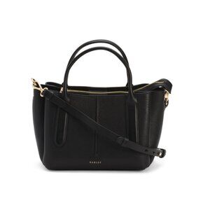RADLEY LONDON Black Leather Hillgate Place Small Grab Satchel